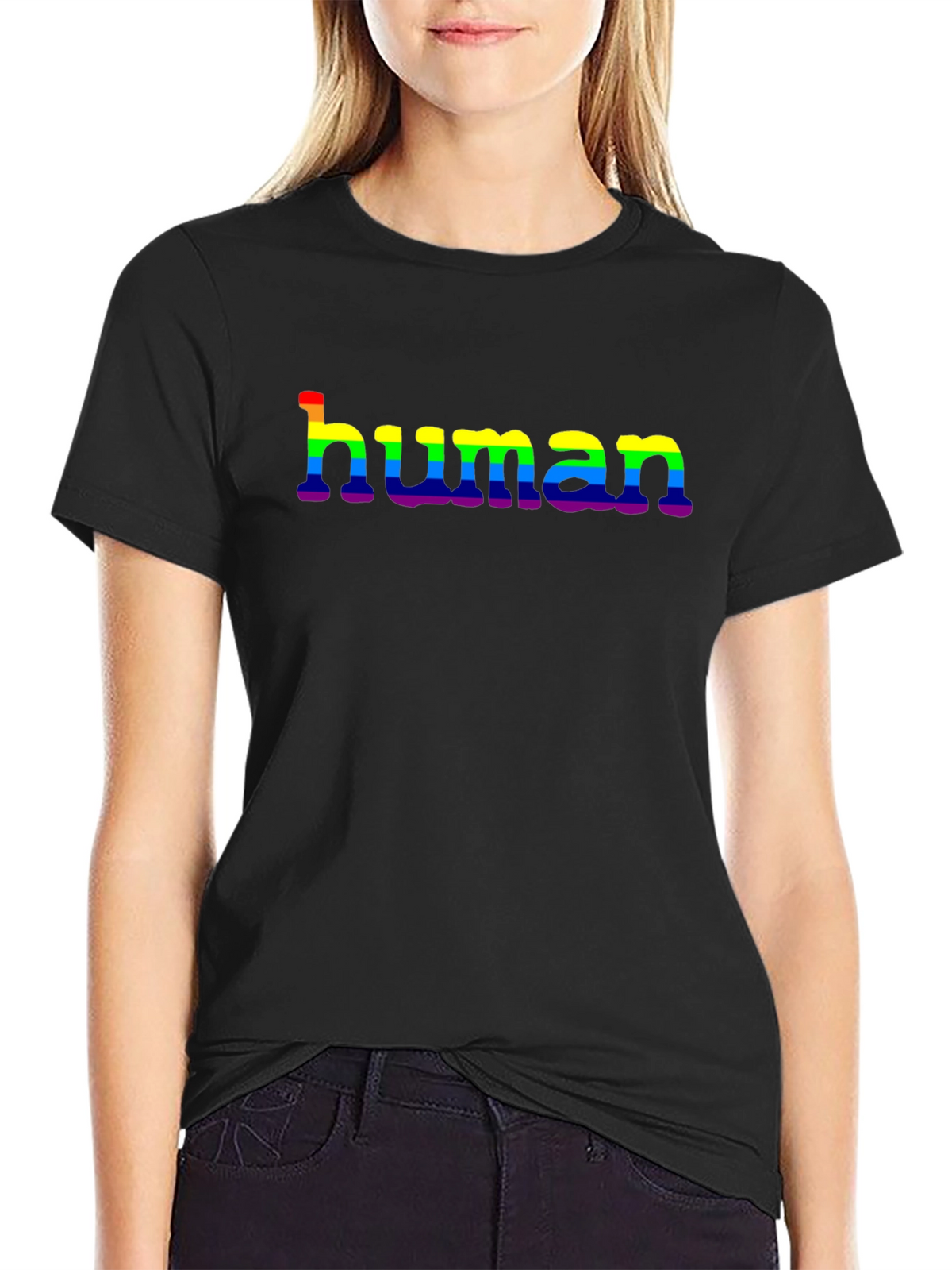 Human Pride Rainbow T-Shirt