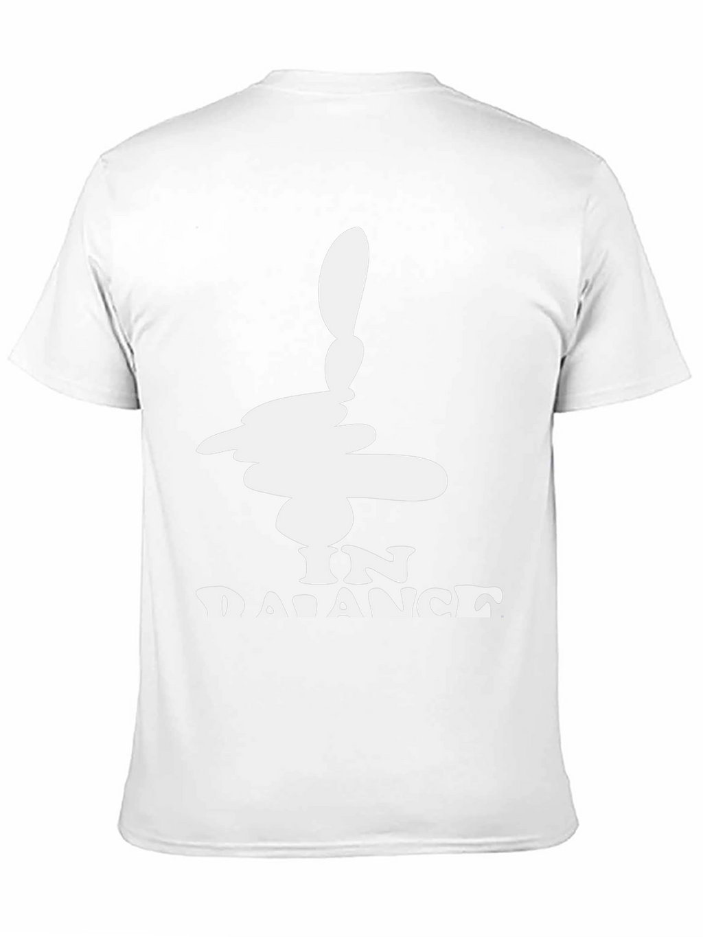 In Balance Black Graphic Tee - Mens