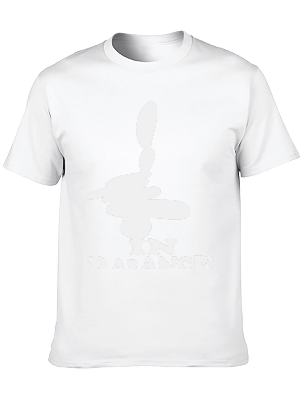In Balance Black Graphic Tee - Mens