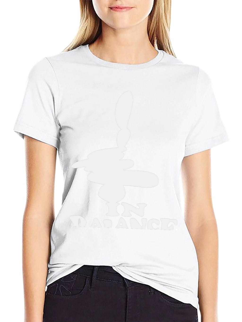 In Balance Black Graphic Tee - Mens