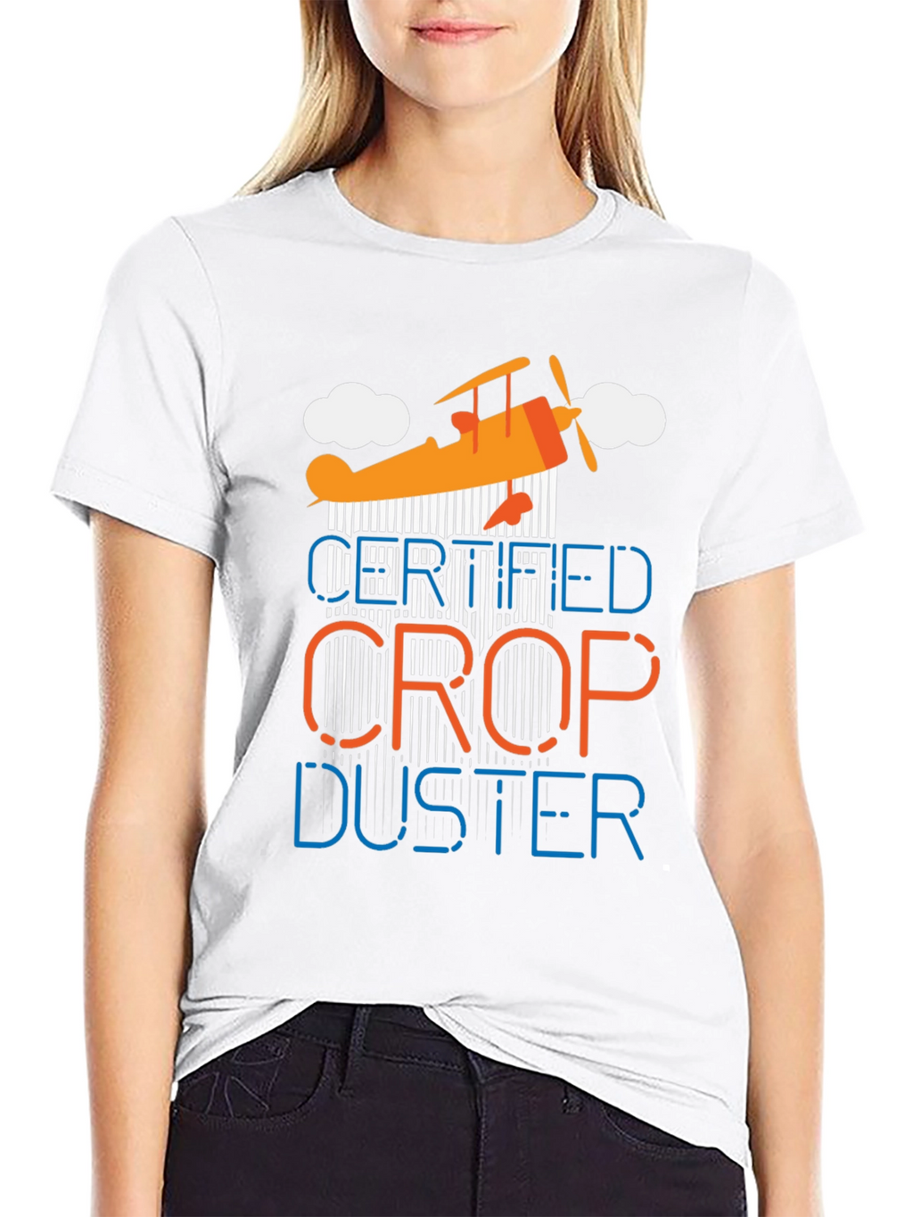 Certified Crop Duster Graphic T-Shirt