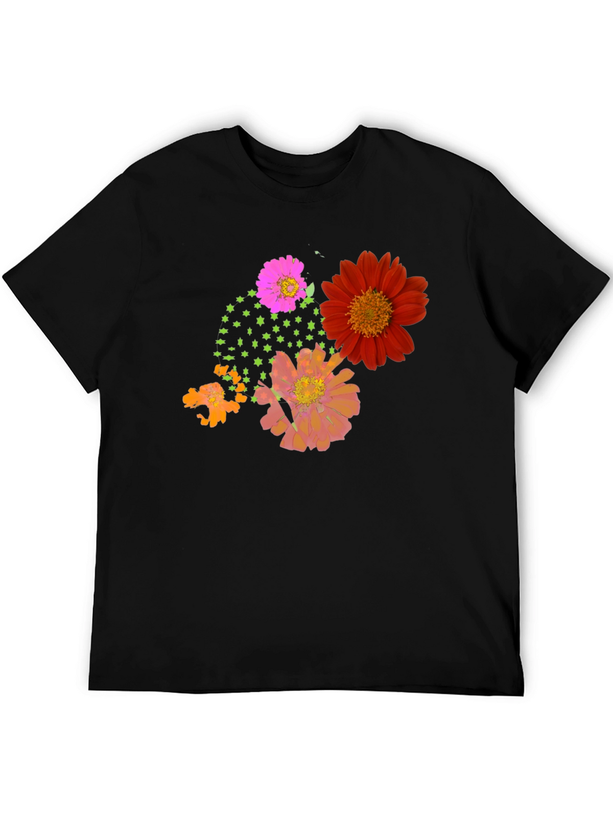 Floral Graphic Print Tee