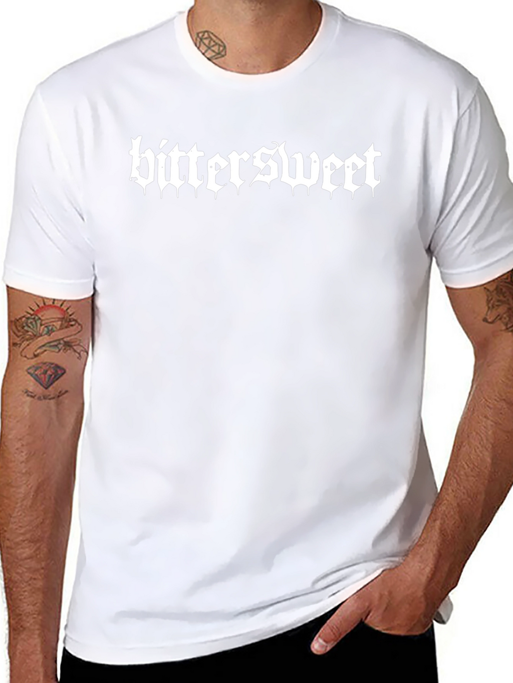 Bittersweet Graphic Black T-Shirt