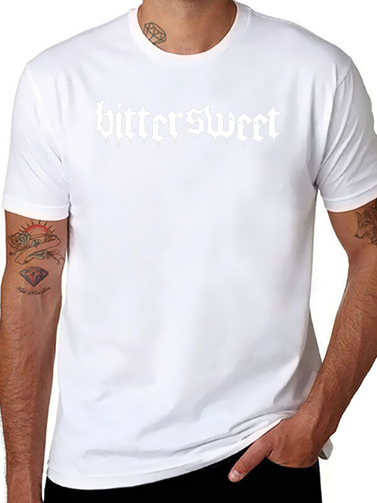 Bittersweet Graphic Black T-Shirt