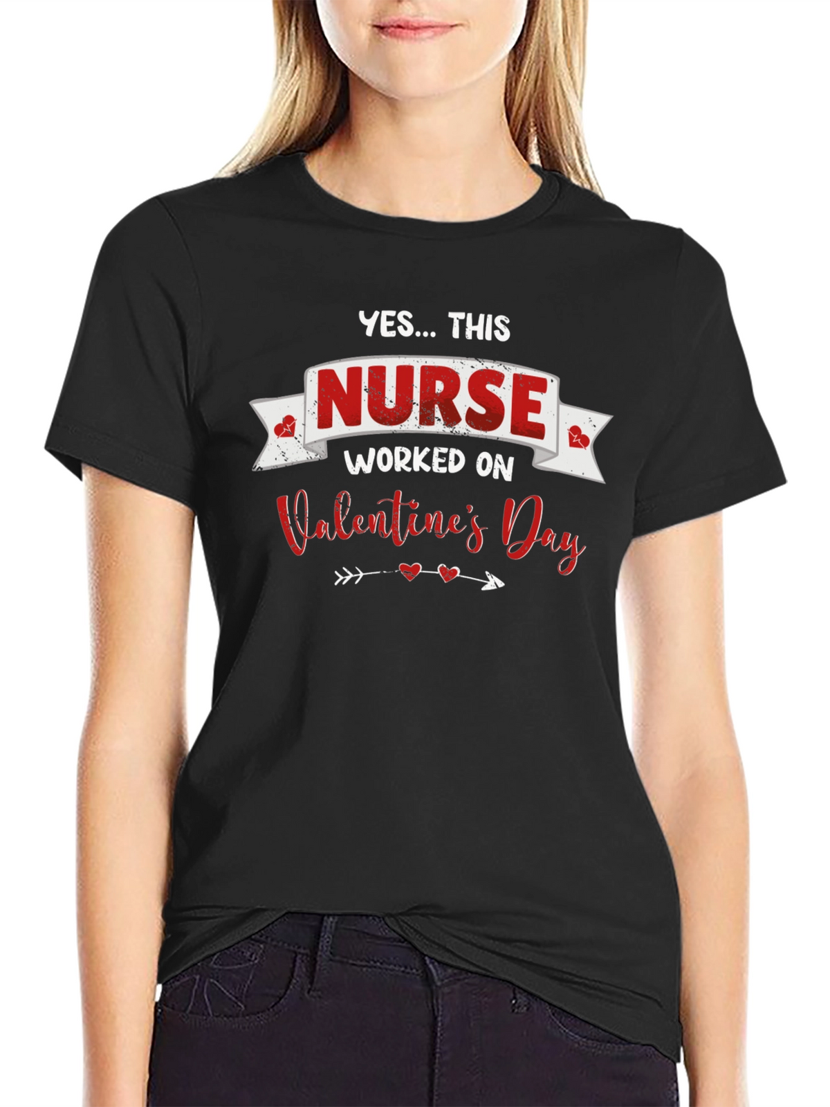 Valentines Day Nurse T-Shirt