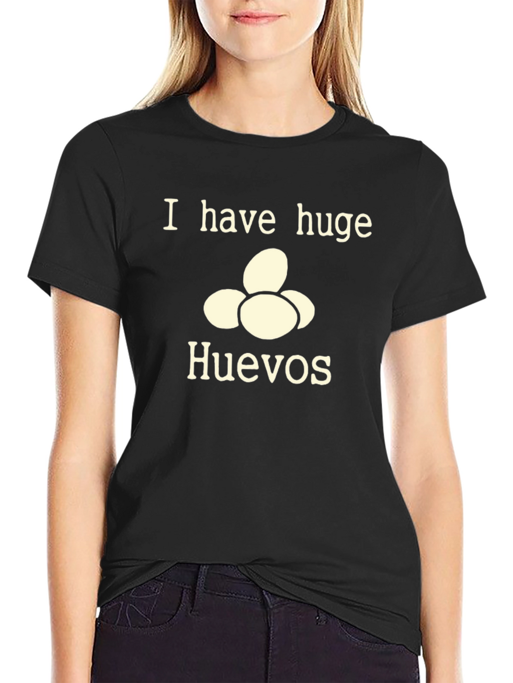 I Have Huge Huevos T-Shirt - Funny Novelty Tee