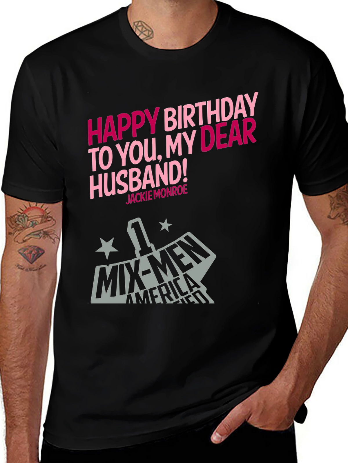 Happy Birthday Husband Graphic Tee