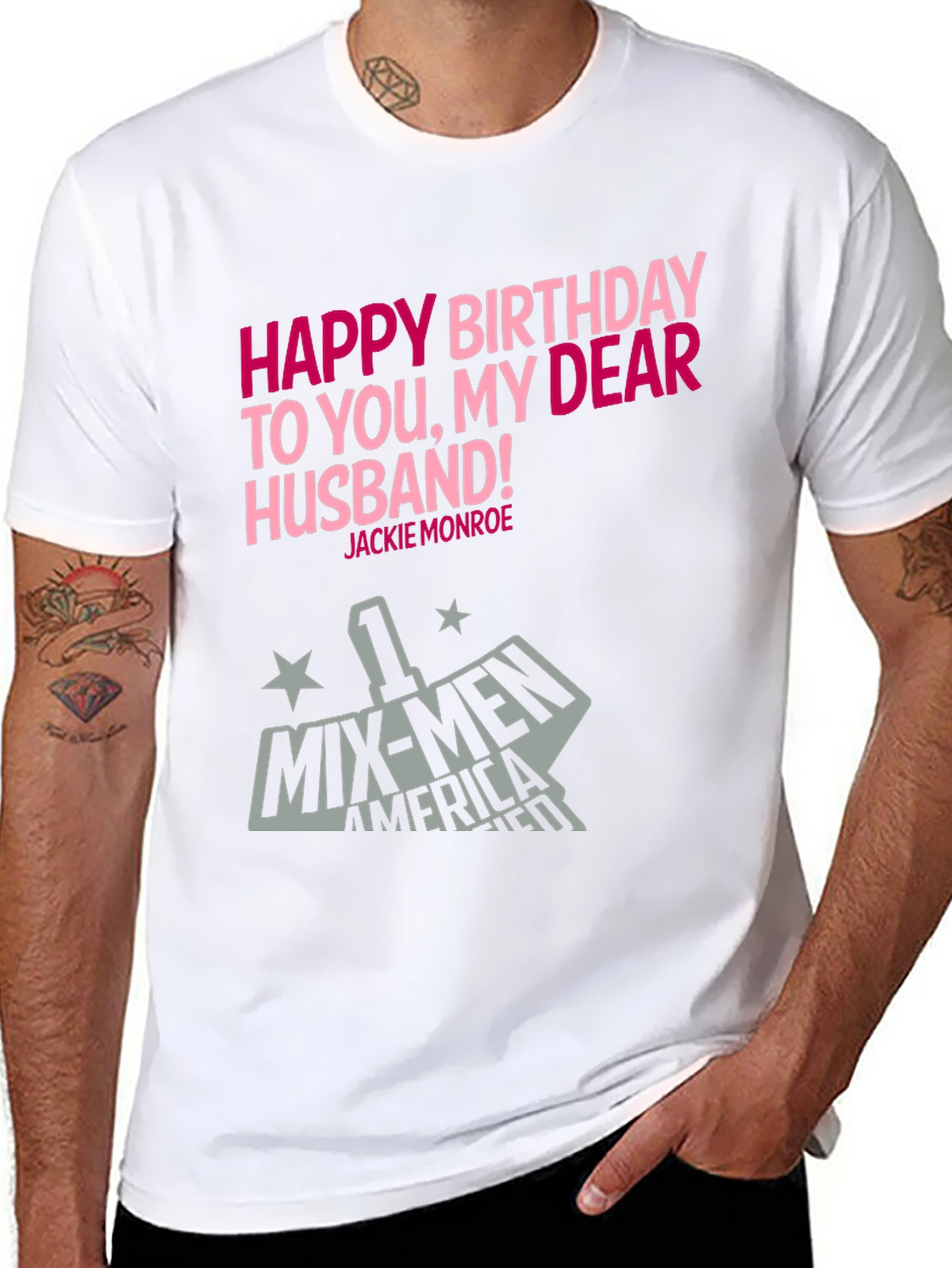 Happy Birthday Husband Graphic Tee