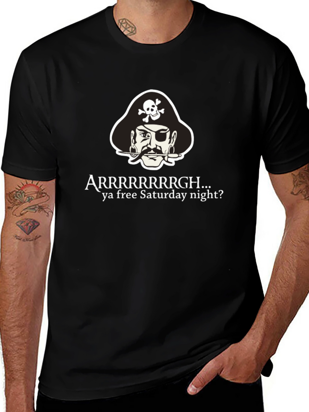 Pirate Arrrr Saturday Night T-Shirt