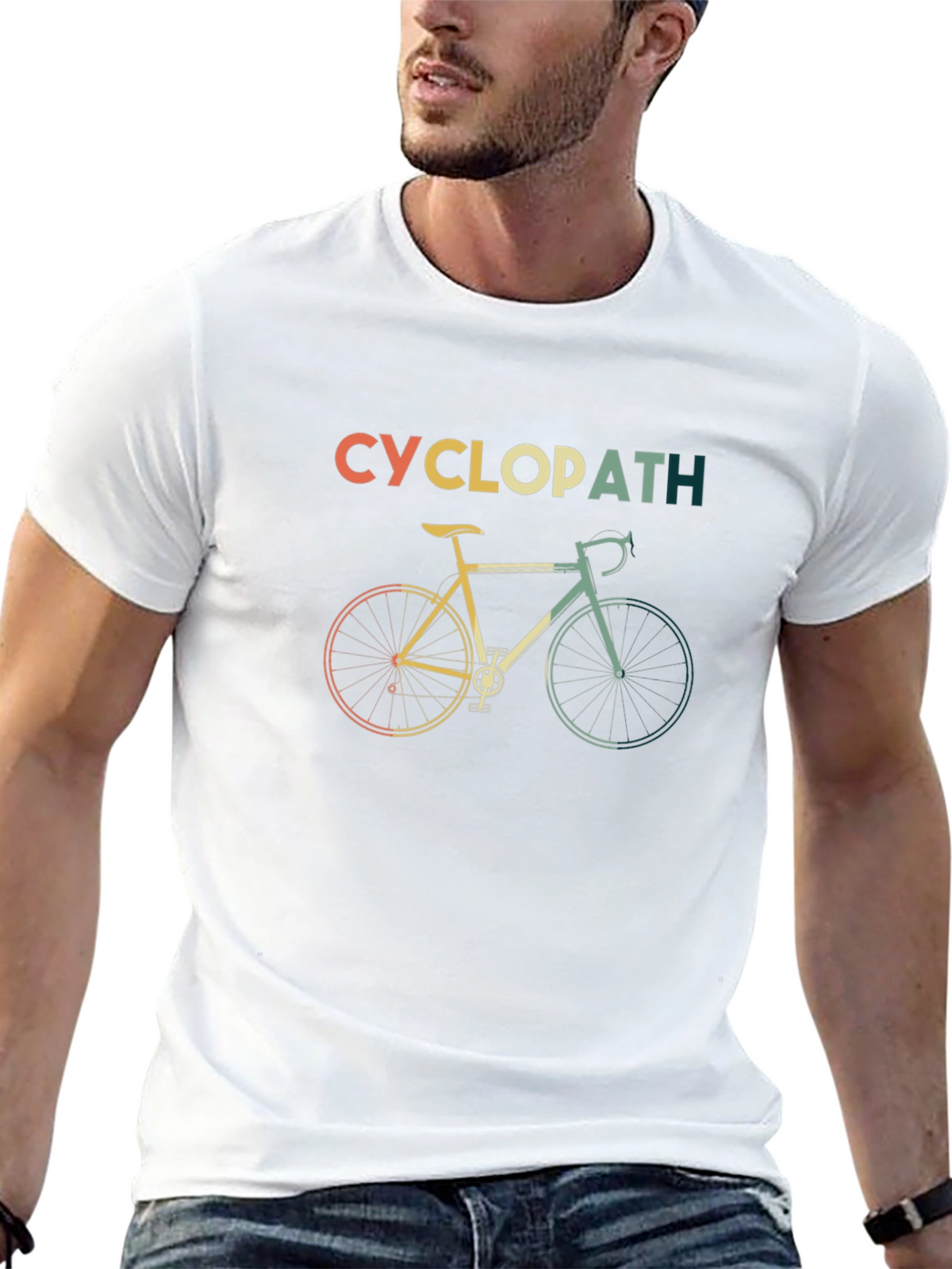 Cyclopath Bike Graphic T-Shirt