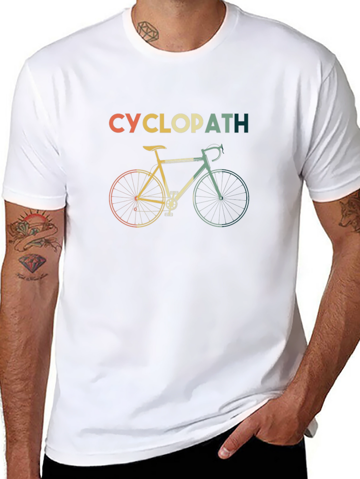 Cyclopath Bike Graphic T-Shirt