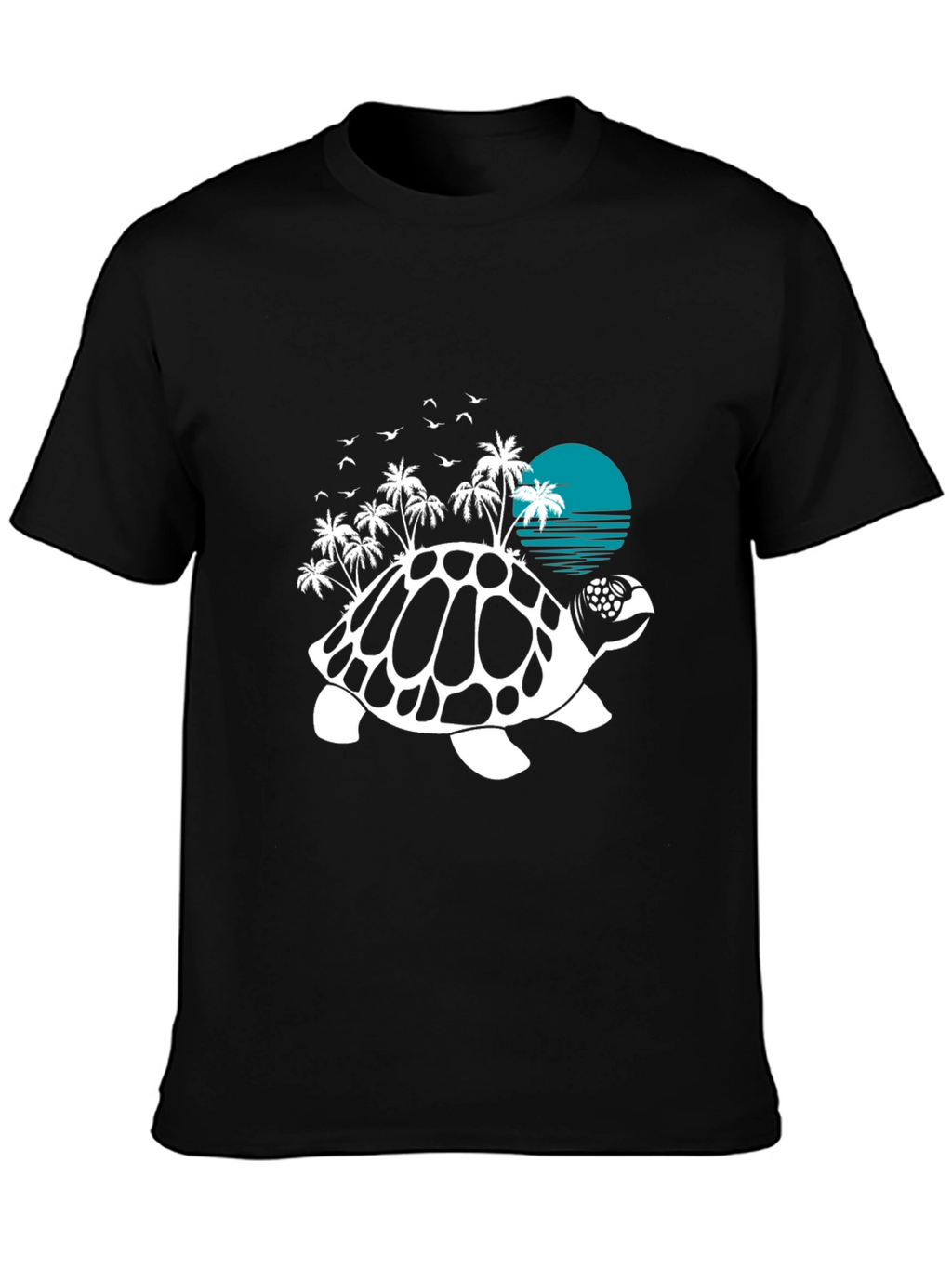 Turtle Island Graphic Tee - Beach Vibes