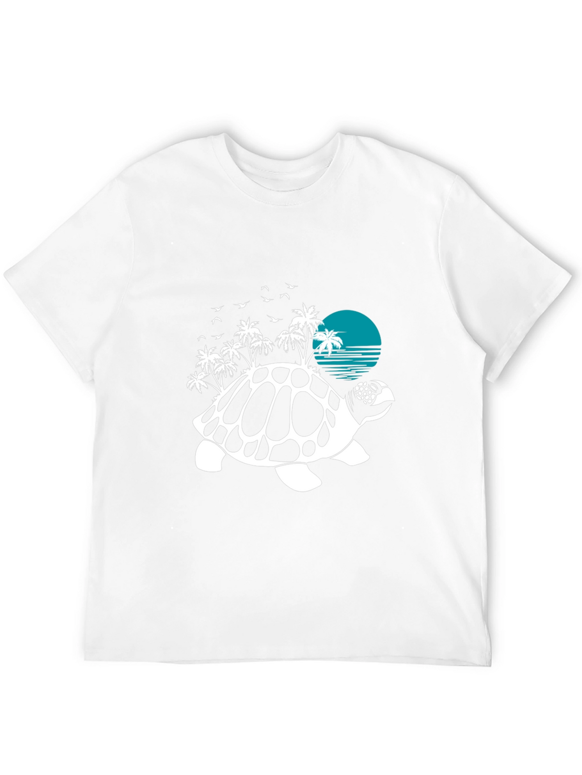 Turtle Island Graphic Tee - Beach Vibes