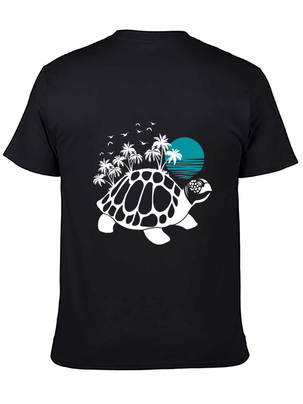 Turtle Island Graphic Tee - Beach Vibes