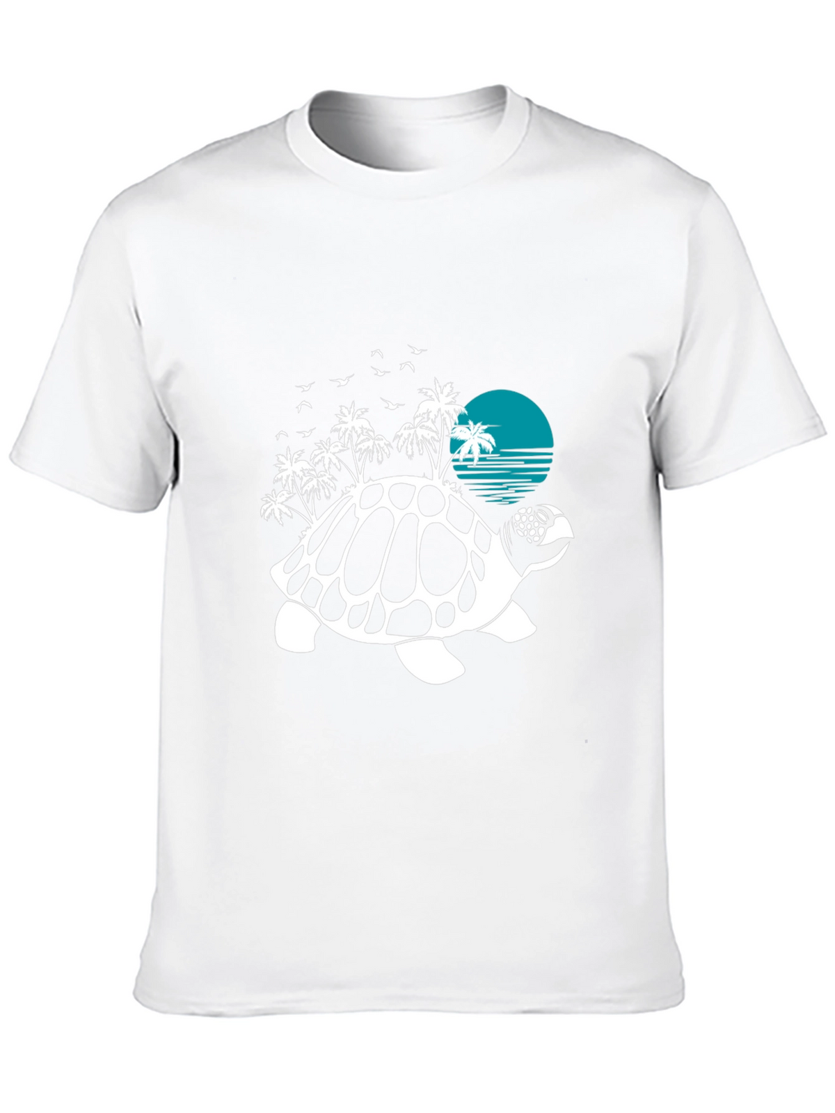 Turtle Island Graphic Tee - Beach Vibes