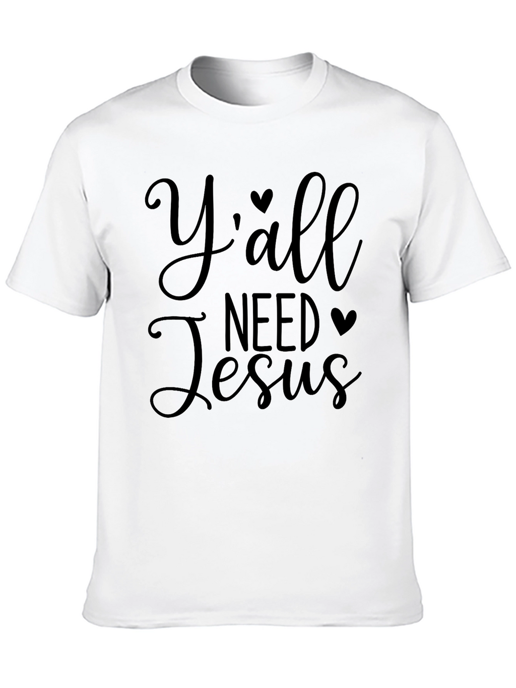 Yall Need Jesus Graphic T-Shirt - Religious Tee