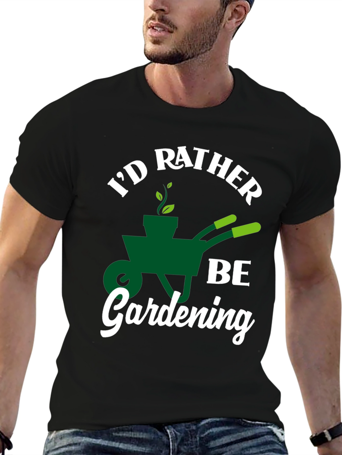 Id Rather Be Gardening T-Shirt