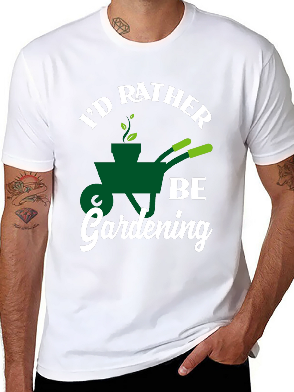 Id Rather Be Gardening T-Shirt