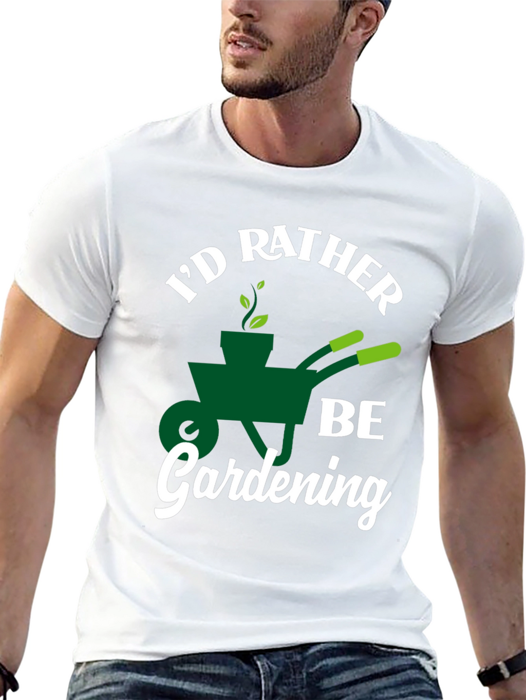 Id Rather Be Gardening T-Shirt