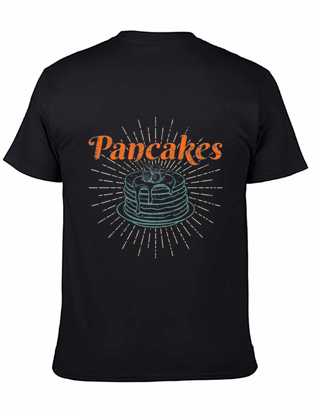 Pancakes Graphic Tee - Breakfast Lover Shirt
