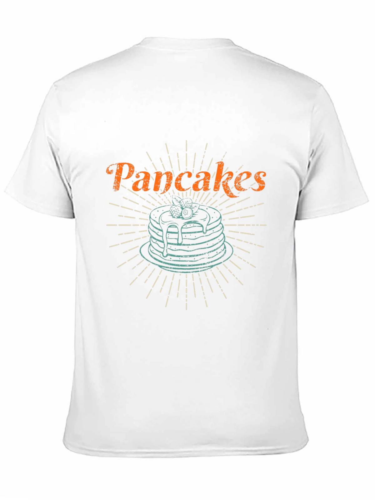 Pancakes Graphic Tee - Breakfast Lover Shirt