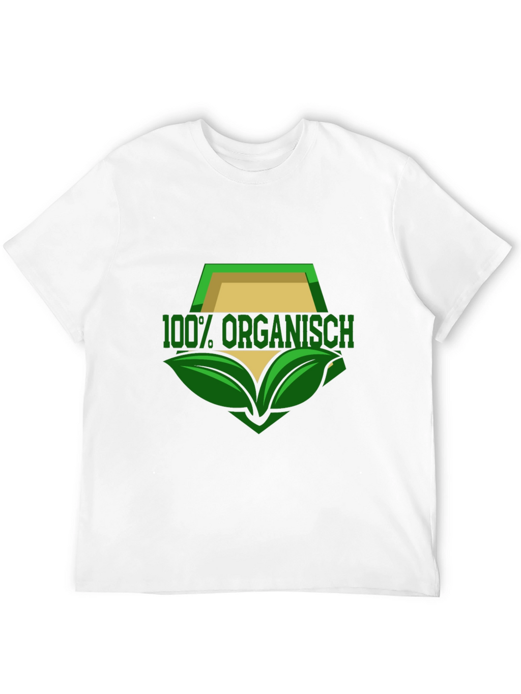 100% Organisch T-Shirt - Black Organic Design