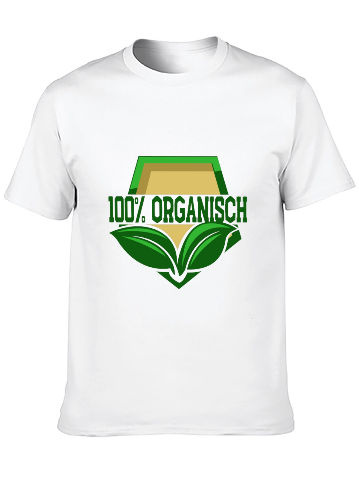 100% Organisch T-Shirt - Black Organic Design