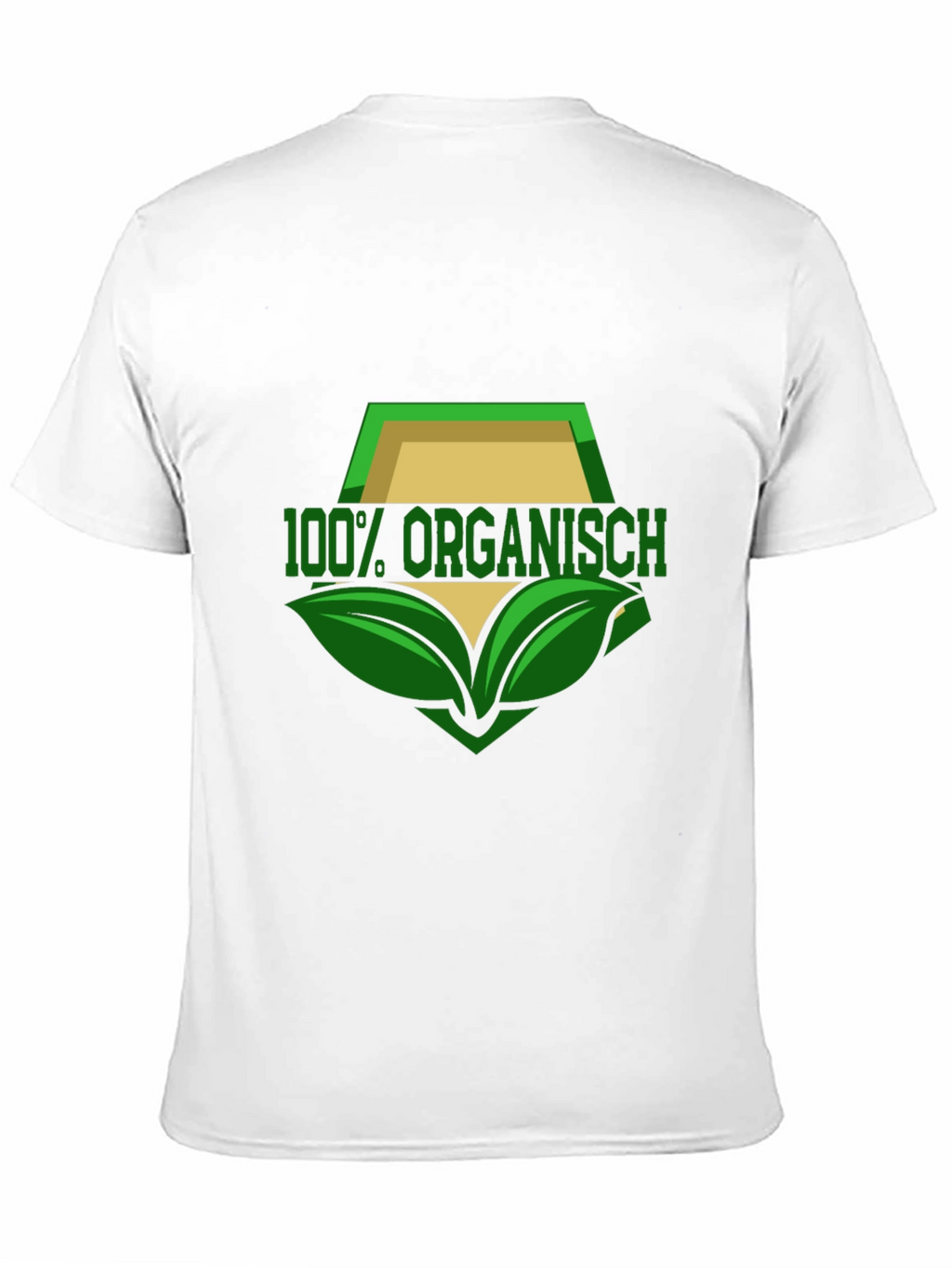 100% Organisch T-Shirt - Black Organic Design