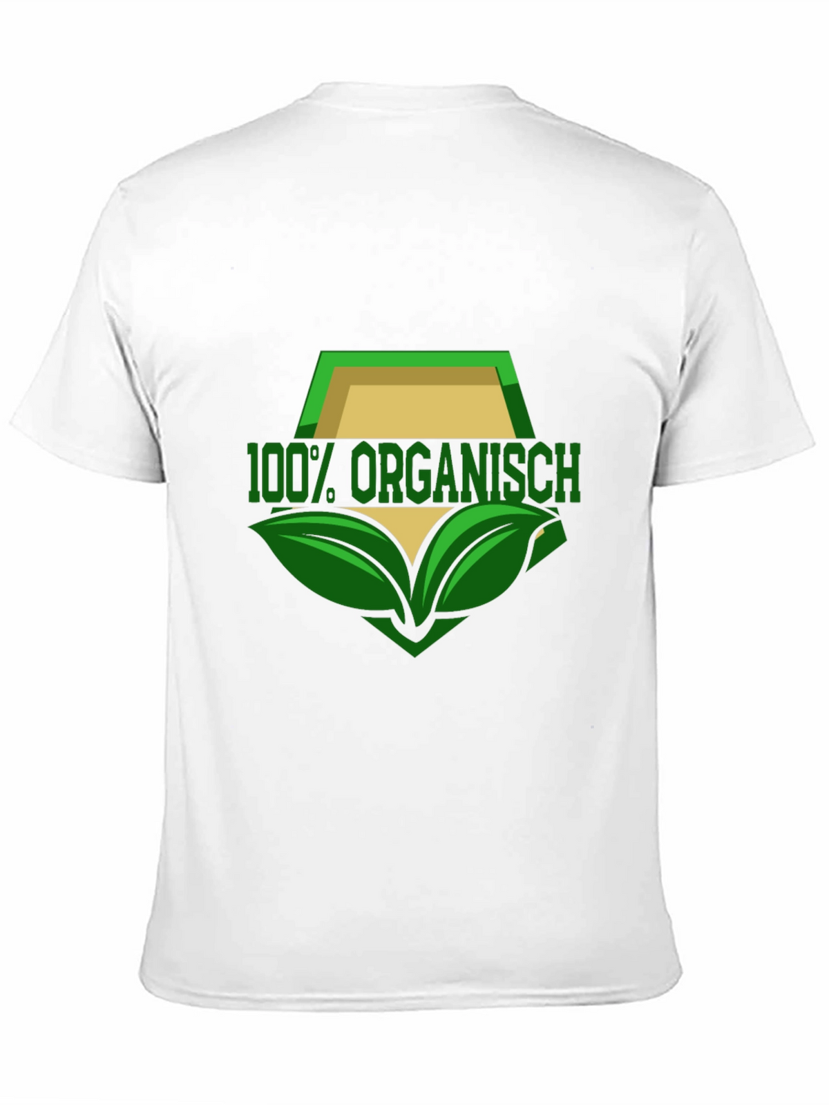 100% Organisch T-Shirt - Black Organic Design
