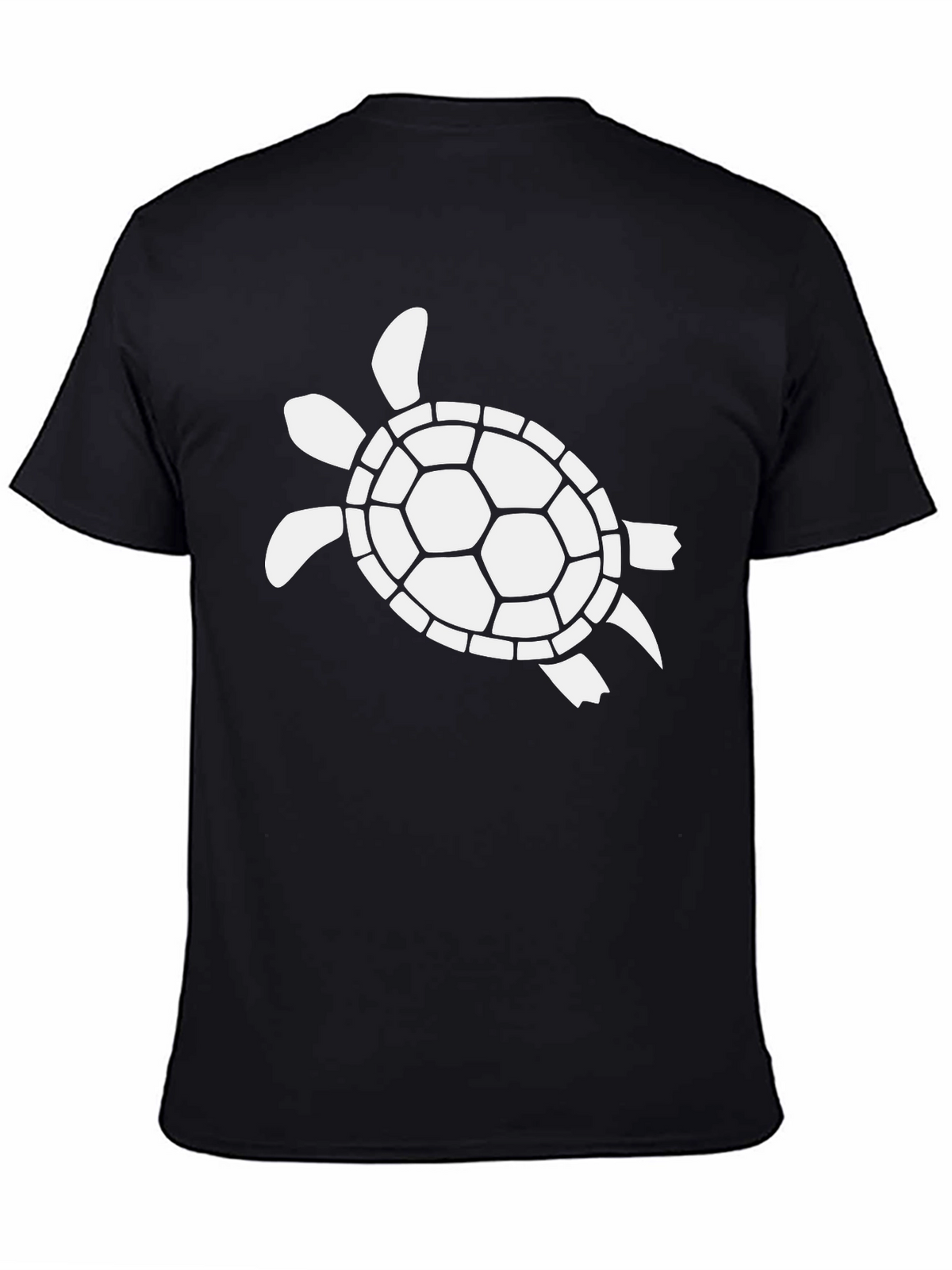 Black Turtle Graphic Tee - Casual Style