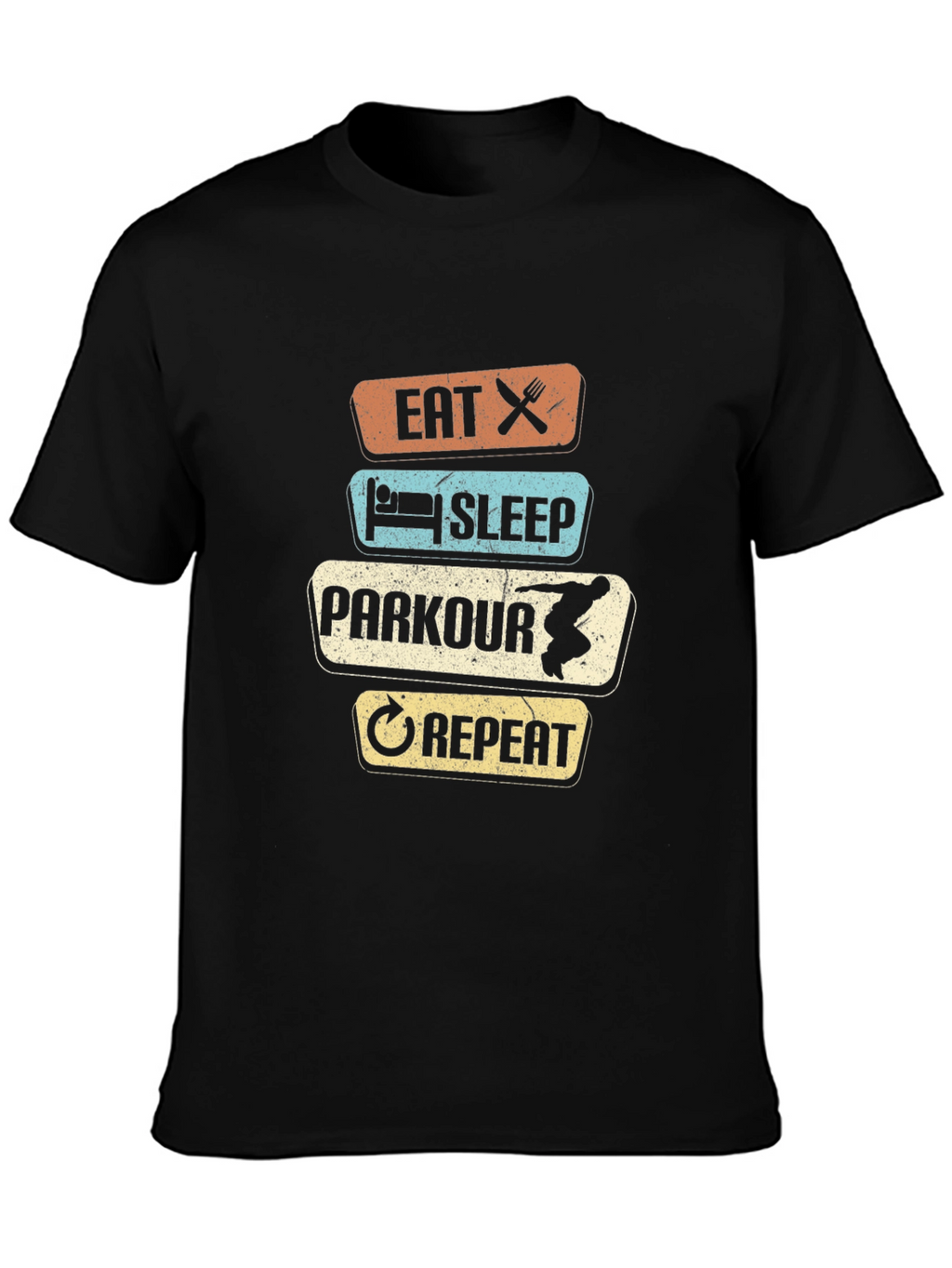 Eat Sleep Parkour Repeat T-Shirt