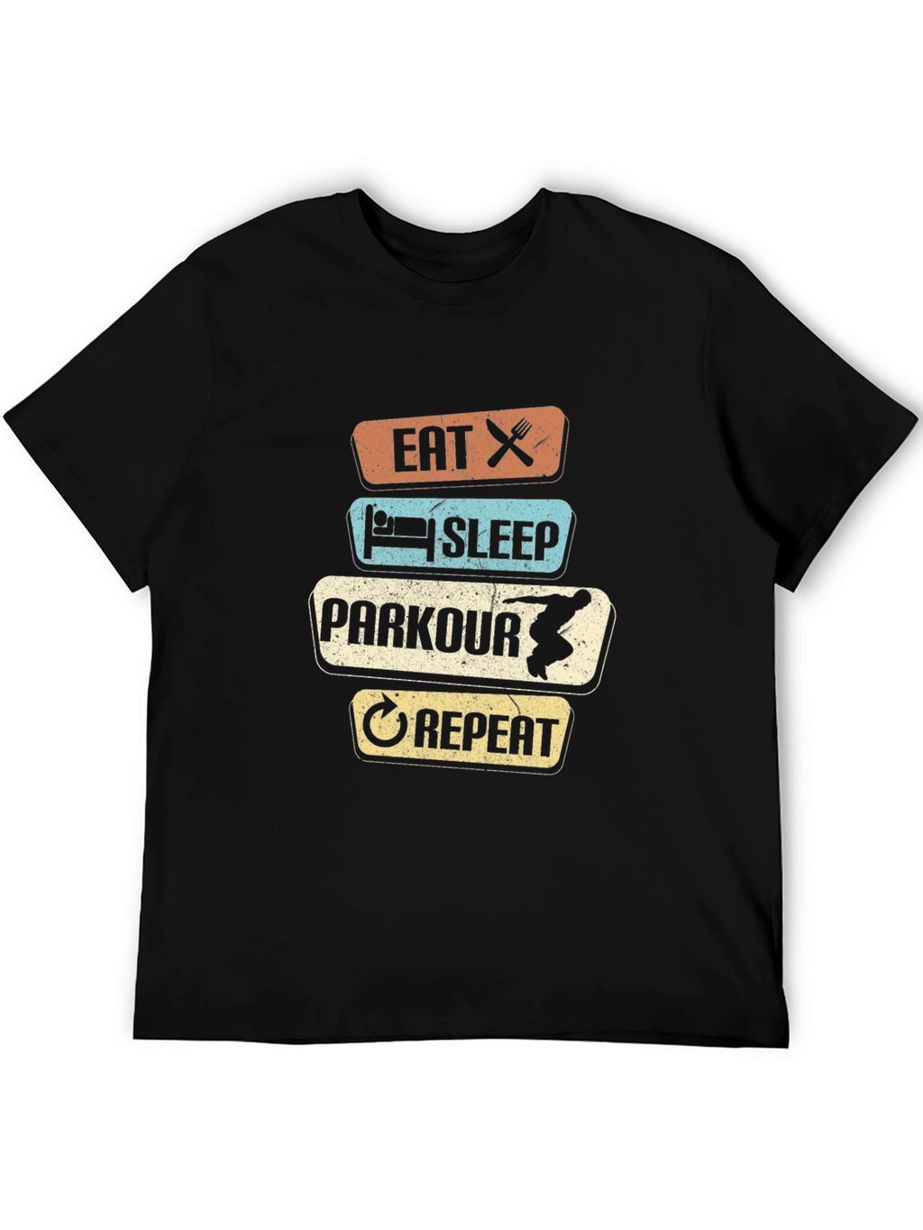 Eat Sleep Parkour Repeat T-Shirt