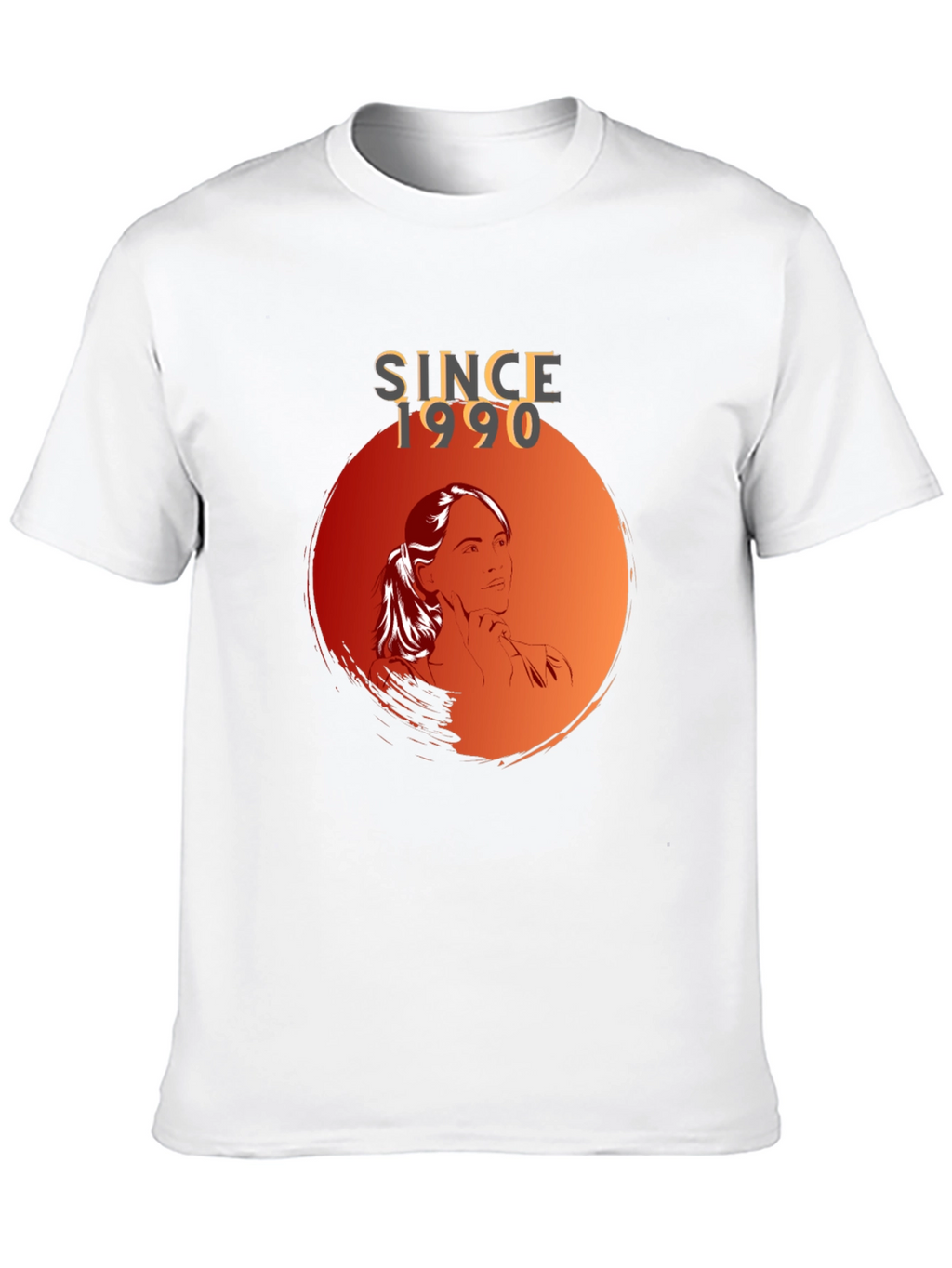 Since 1990 Graphic Tee - Stylish Black T-Shirt