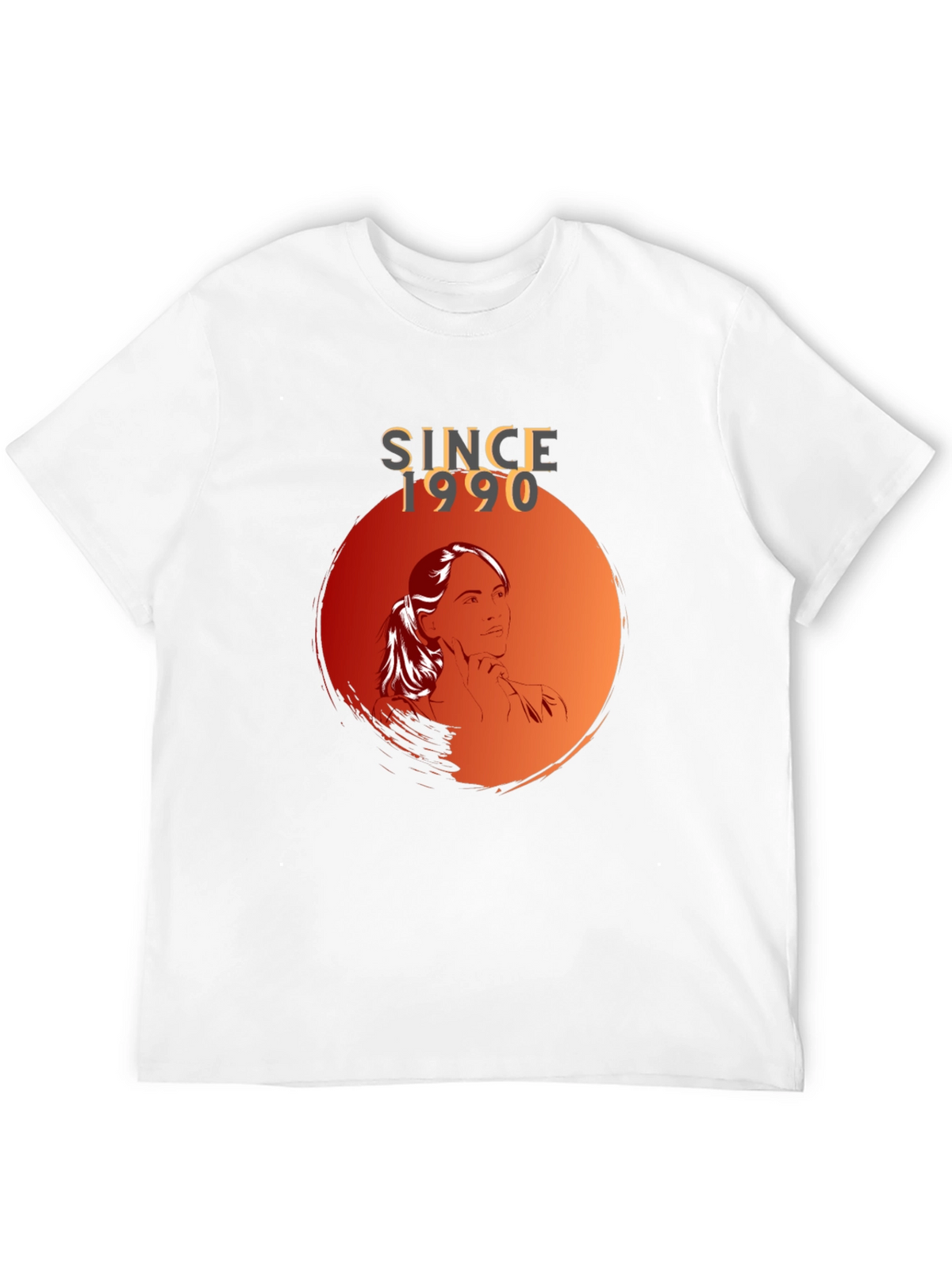 Since 1990 Graphic Tee - Stylish Black T-Shirt