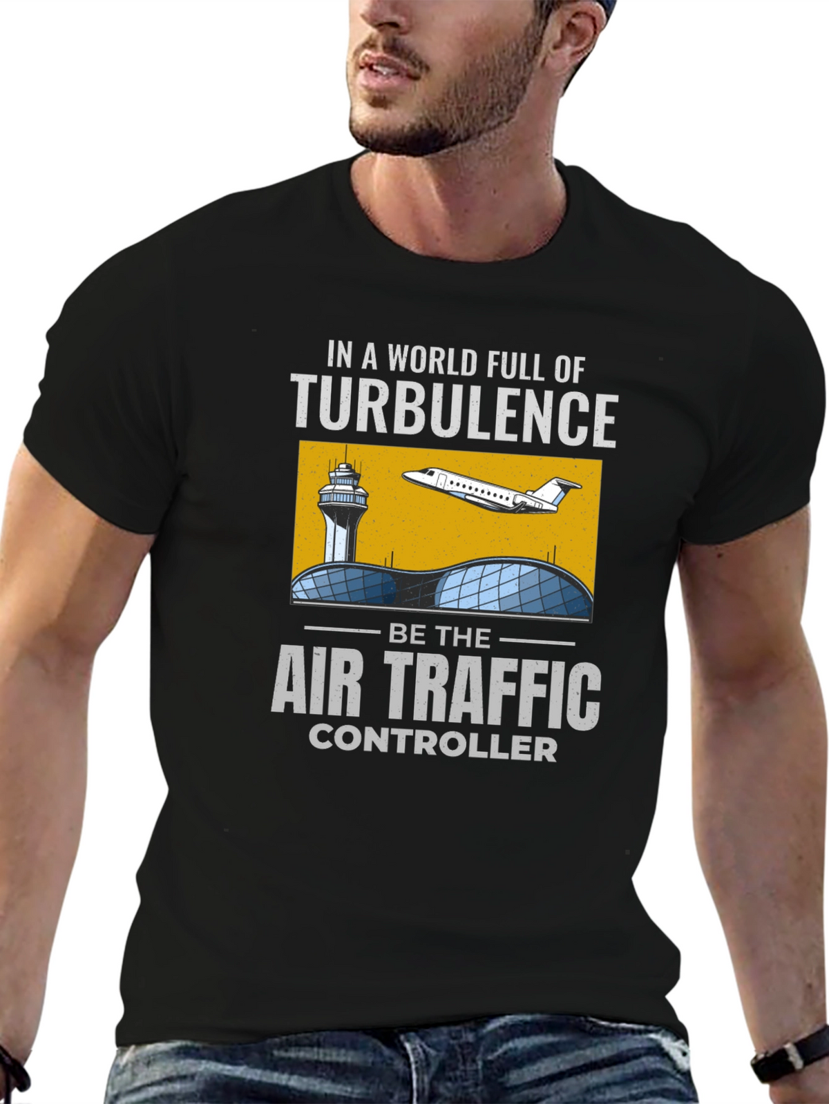 Air Traffic Controller T-Shirt - Turbulence Design