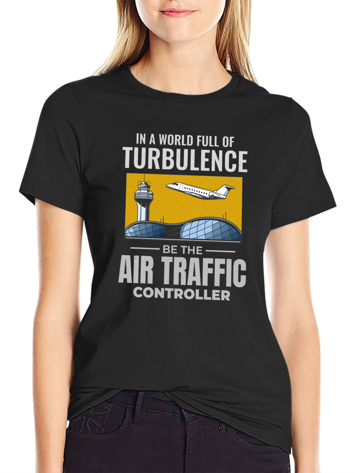 Air Traffic Controller T-Shirt - Turbulence Design