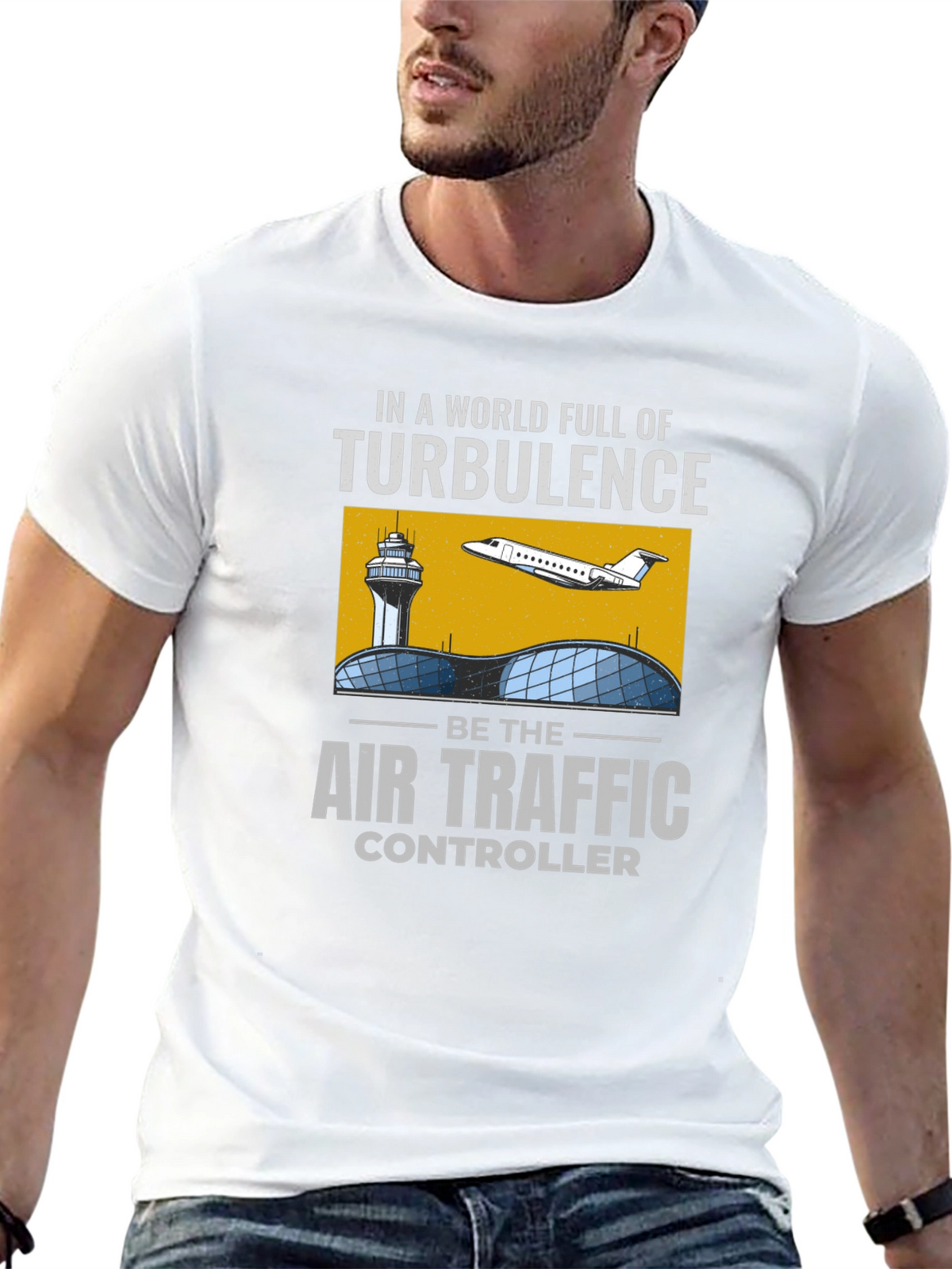 Air Traffic Controller T-Shirt - Turbulence Design