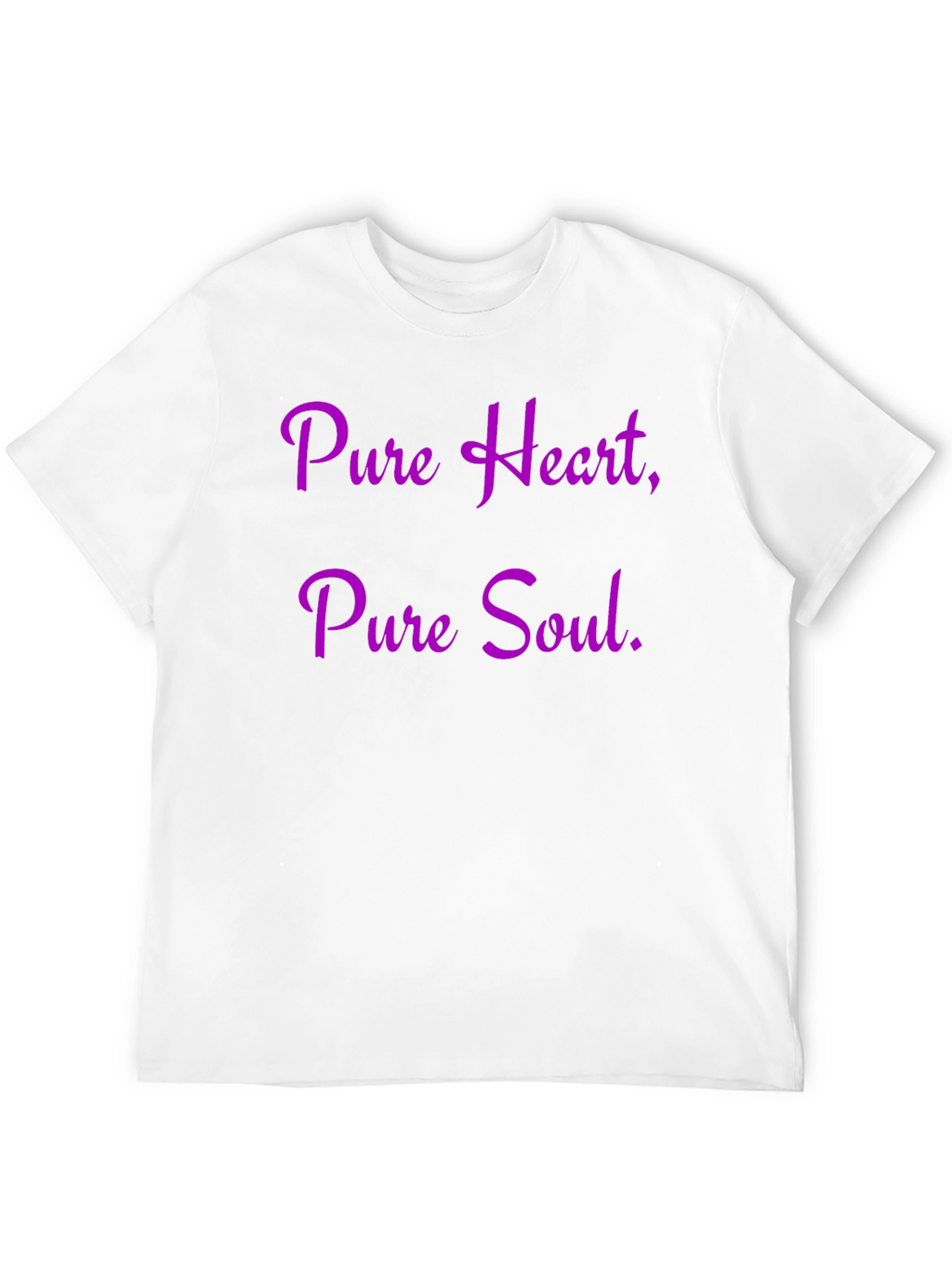 Pure Heart Pure Soul Black T-Shirt