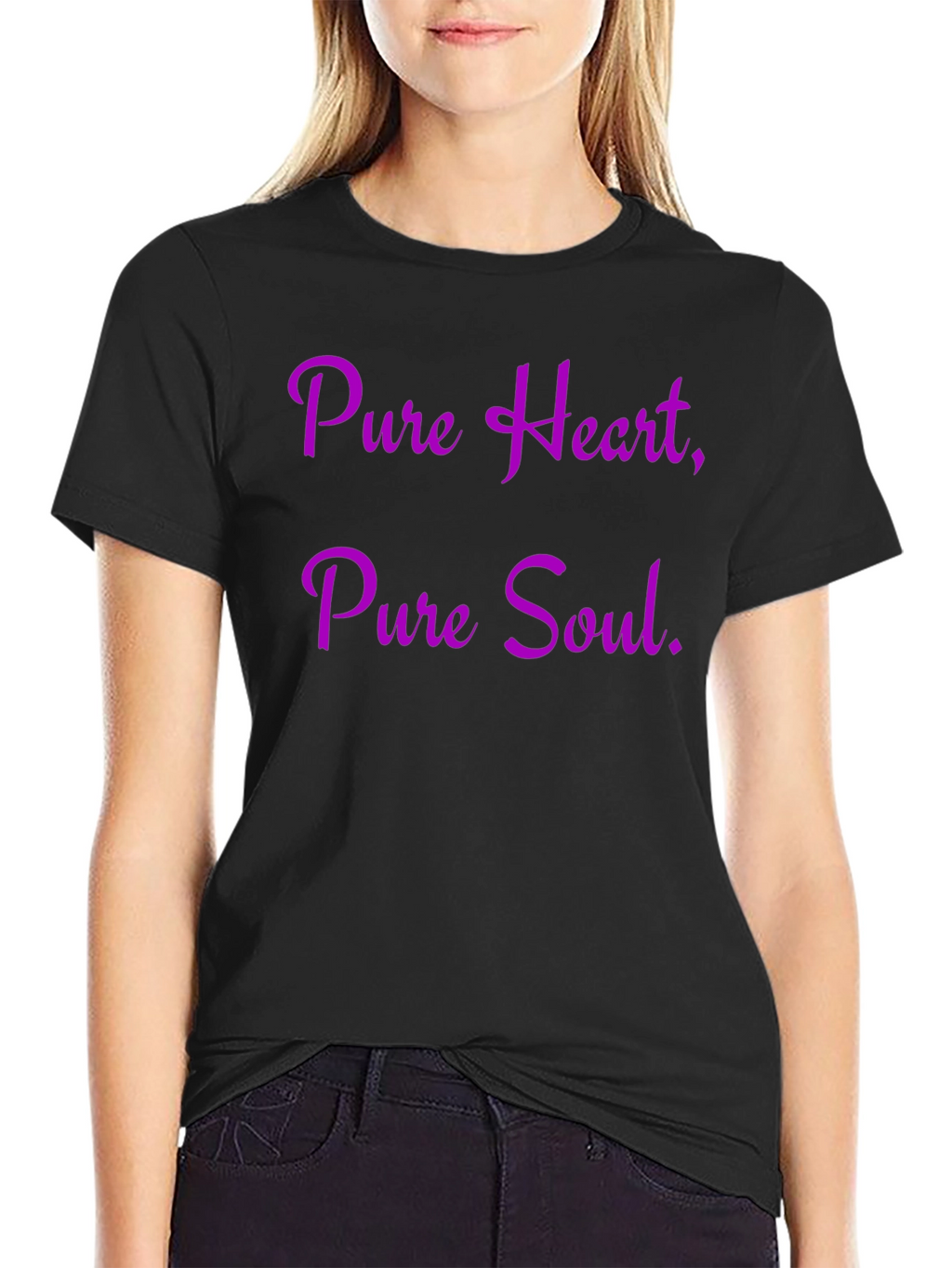 Pure Heart Pure Soul Black T-Shirt