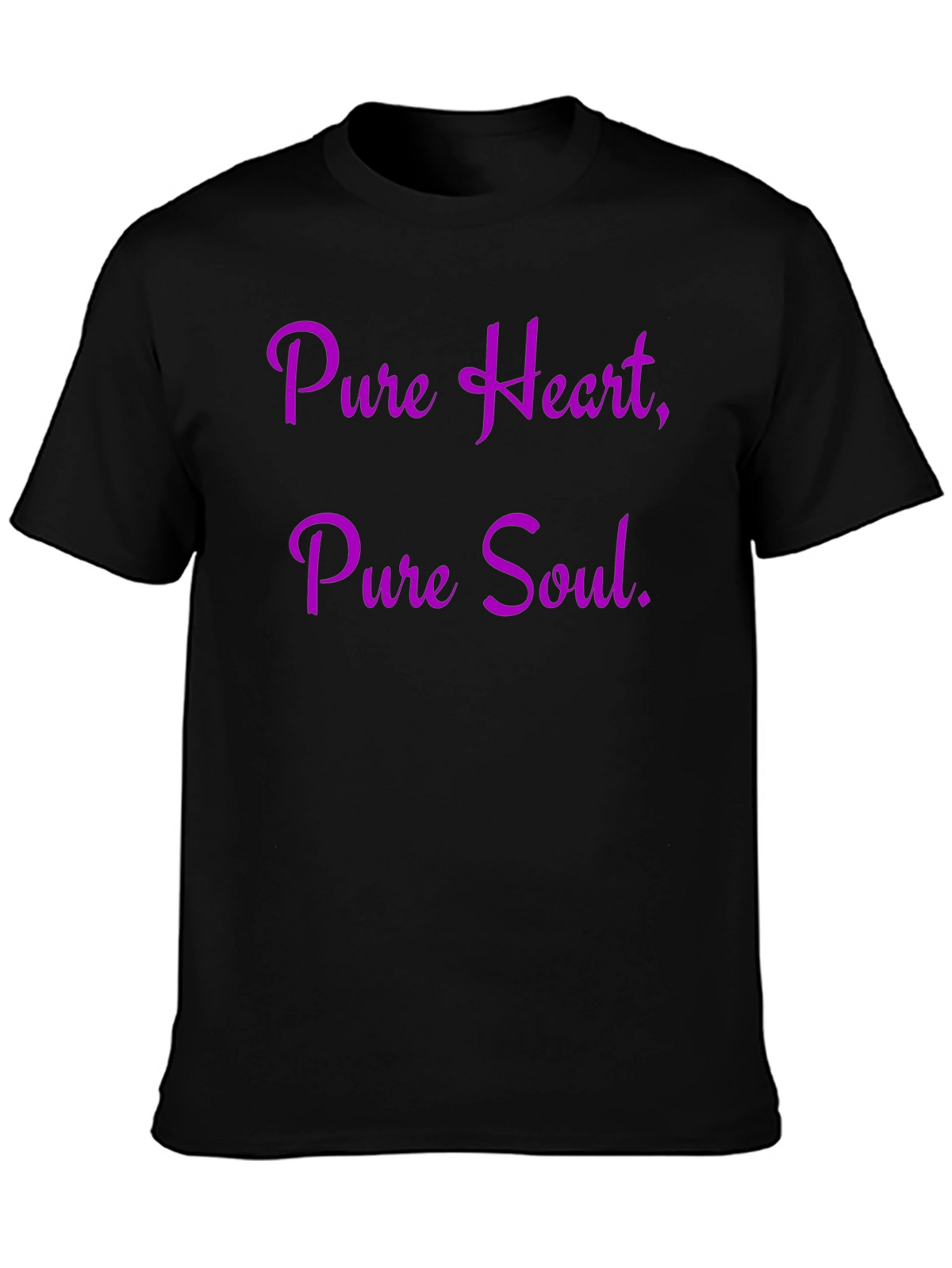 Pure Heart Pure Soul Black T-Shirt