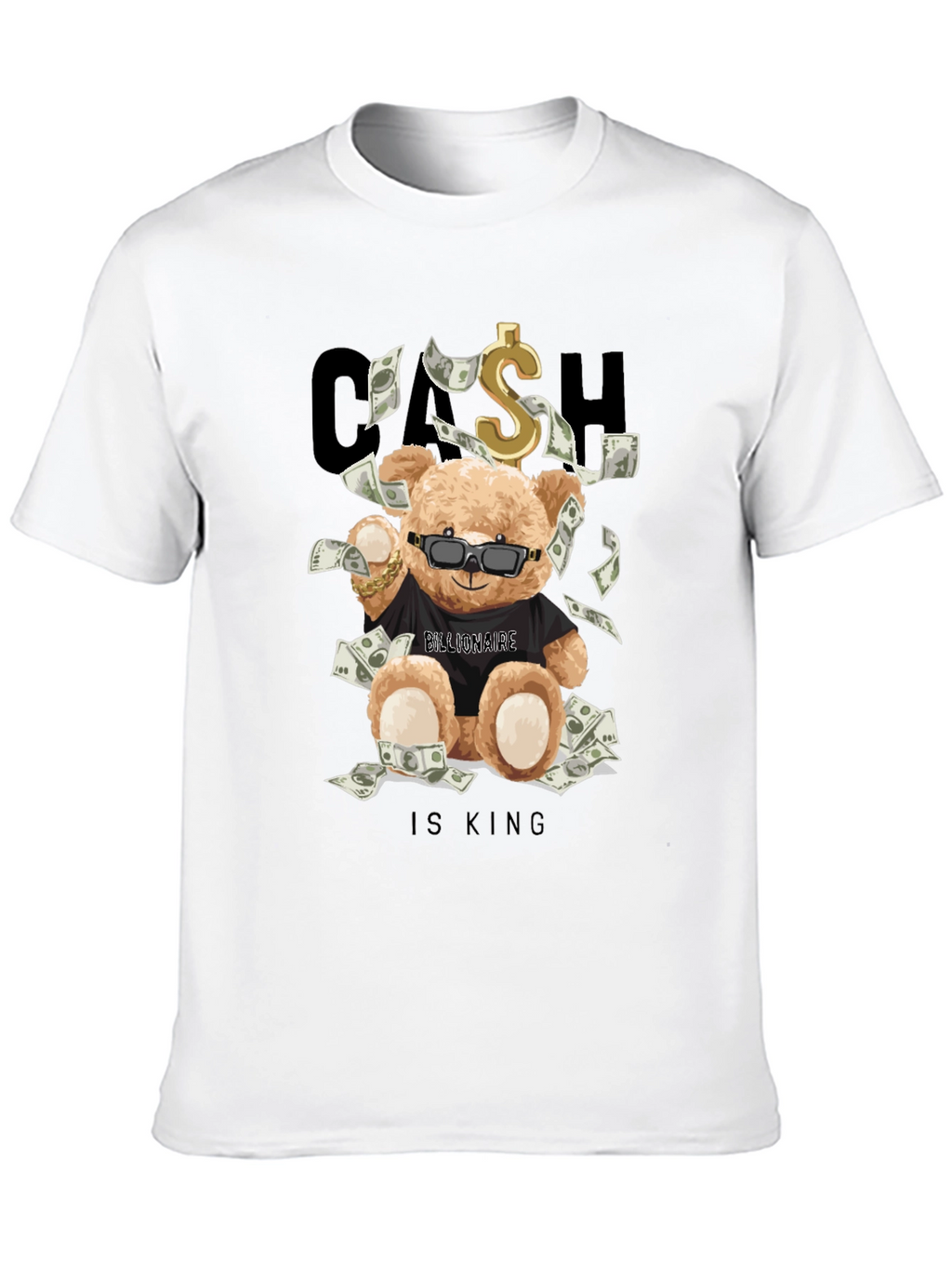 Cash Is King Bear T-Shirt