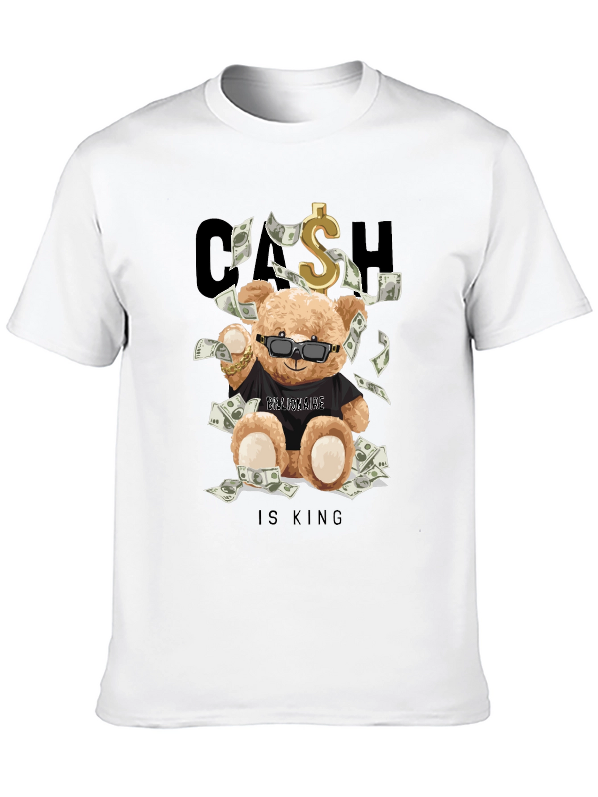 Cash Is King Bear T-Shirt