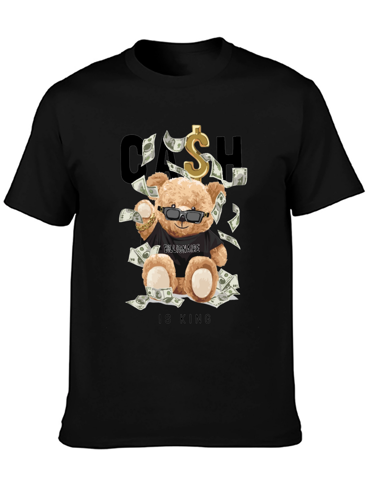 Cash Is King Bear T-Shirt