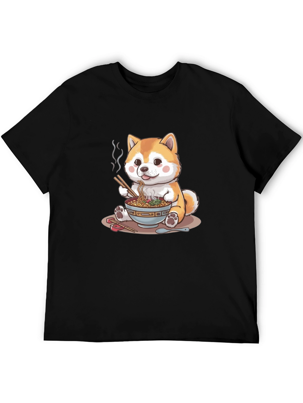 Cute Shiba Inu Ramen T-Shirt