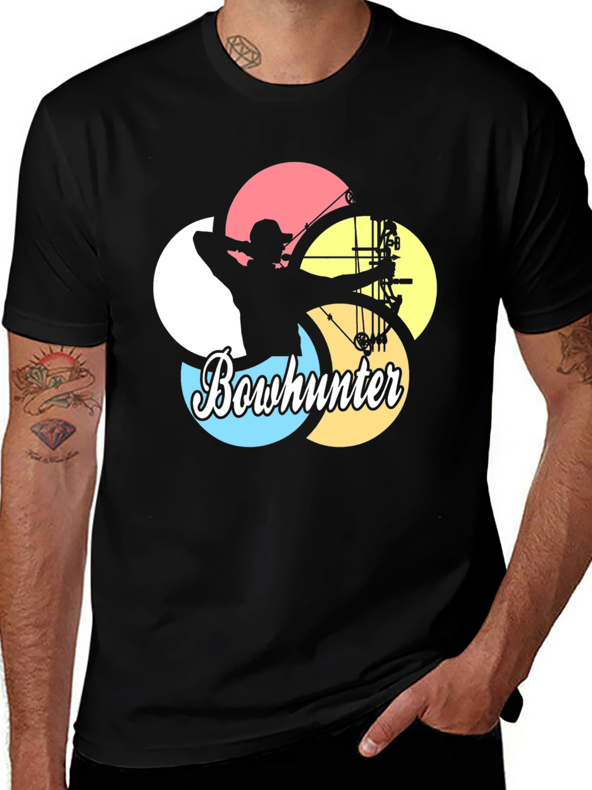 Bowhunter Graphic Tee - Archery Design