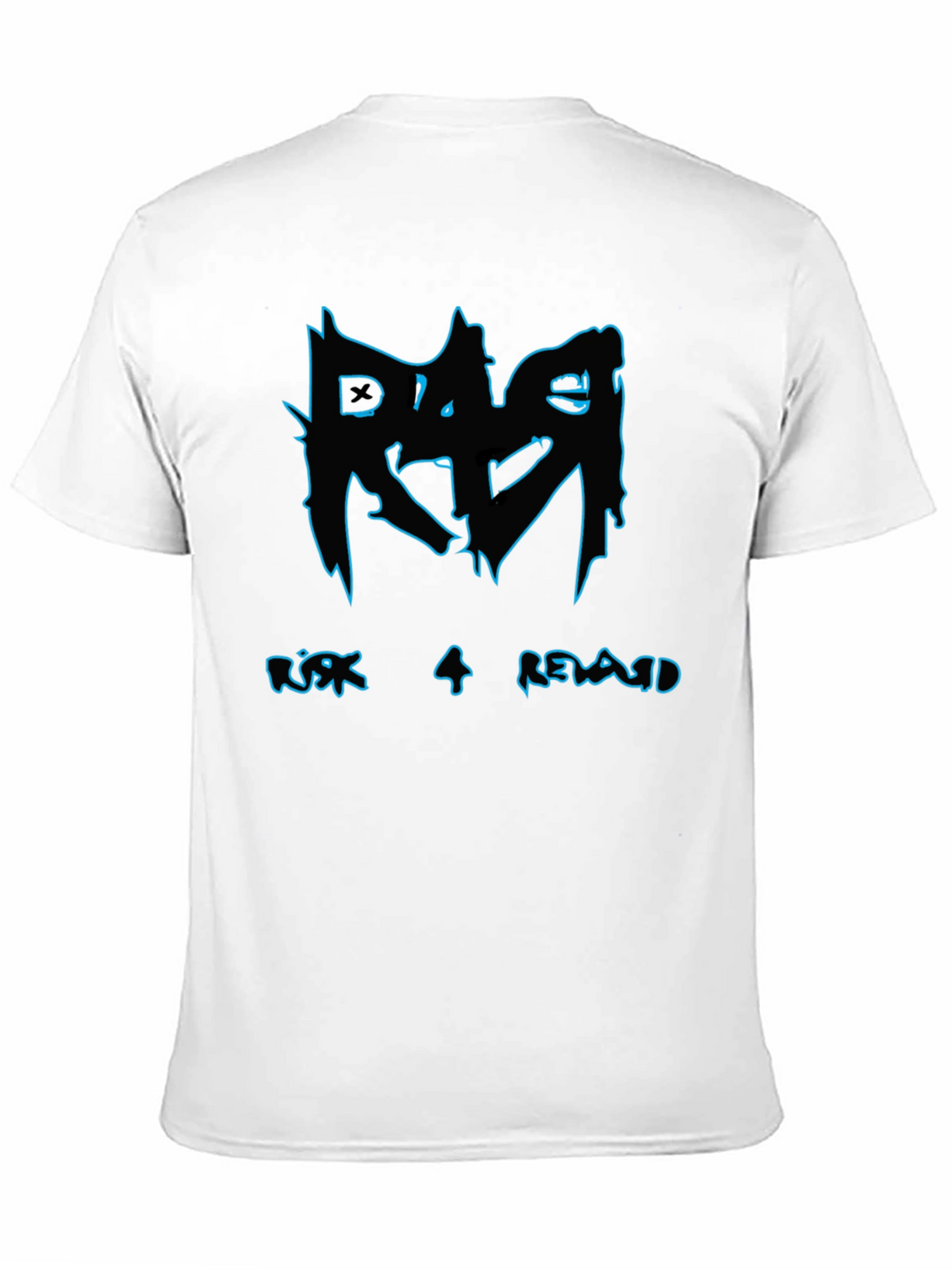 Risk 4 Reward Graphic Print Black T-Shirt
