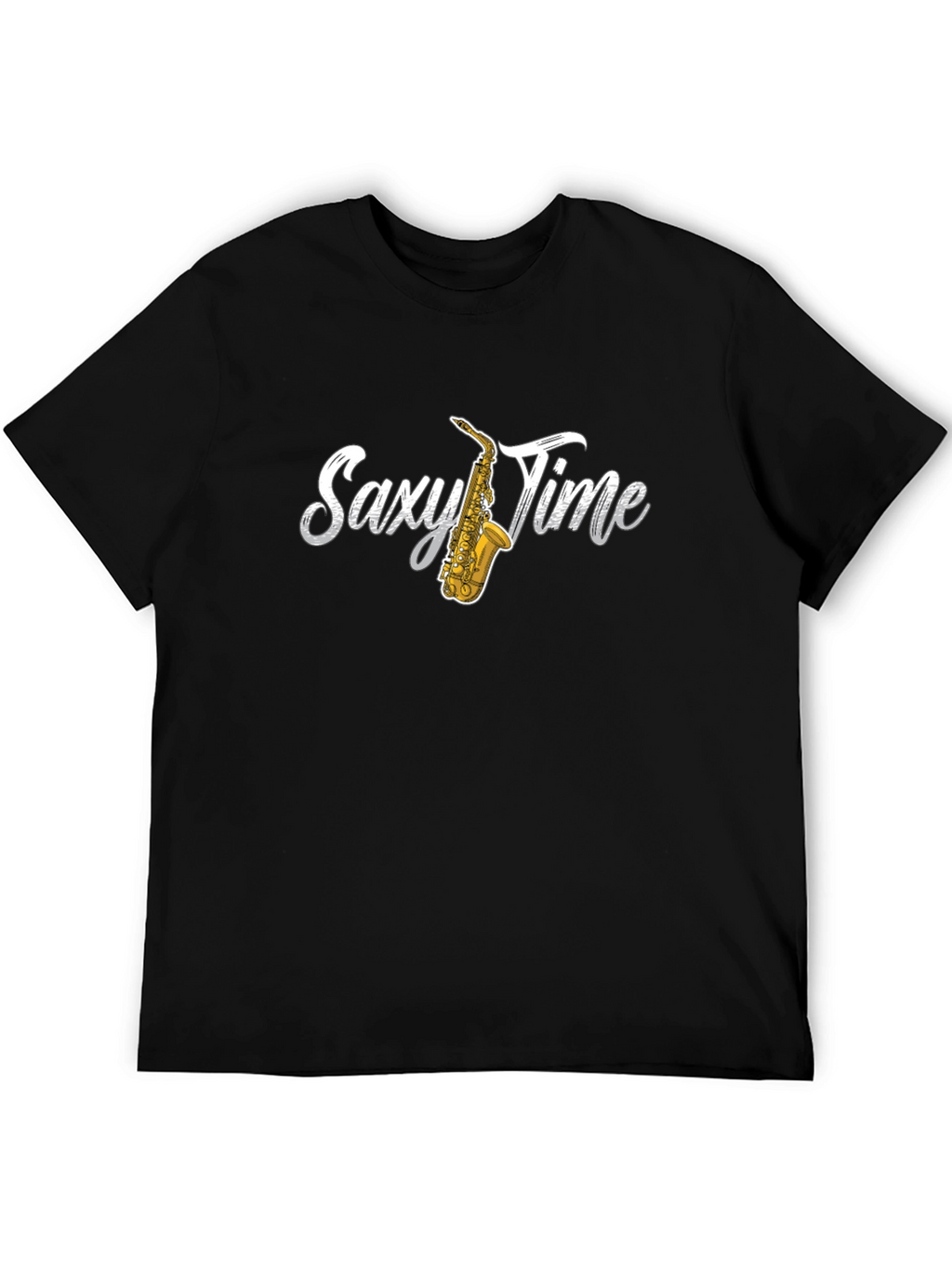 Saxy Time T-Shirt - Cool Music Lover Tee