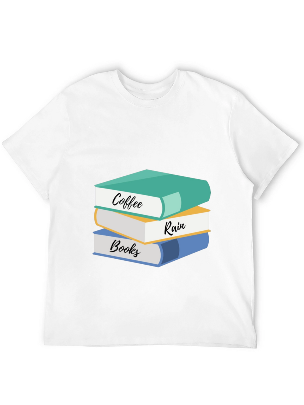 Coffee Rain Books T-Shirt: Cozy Readers Tee