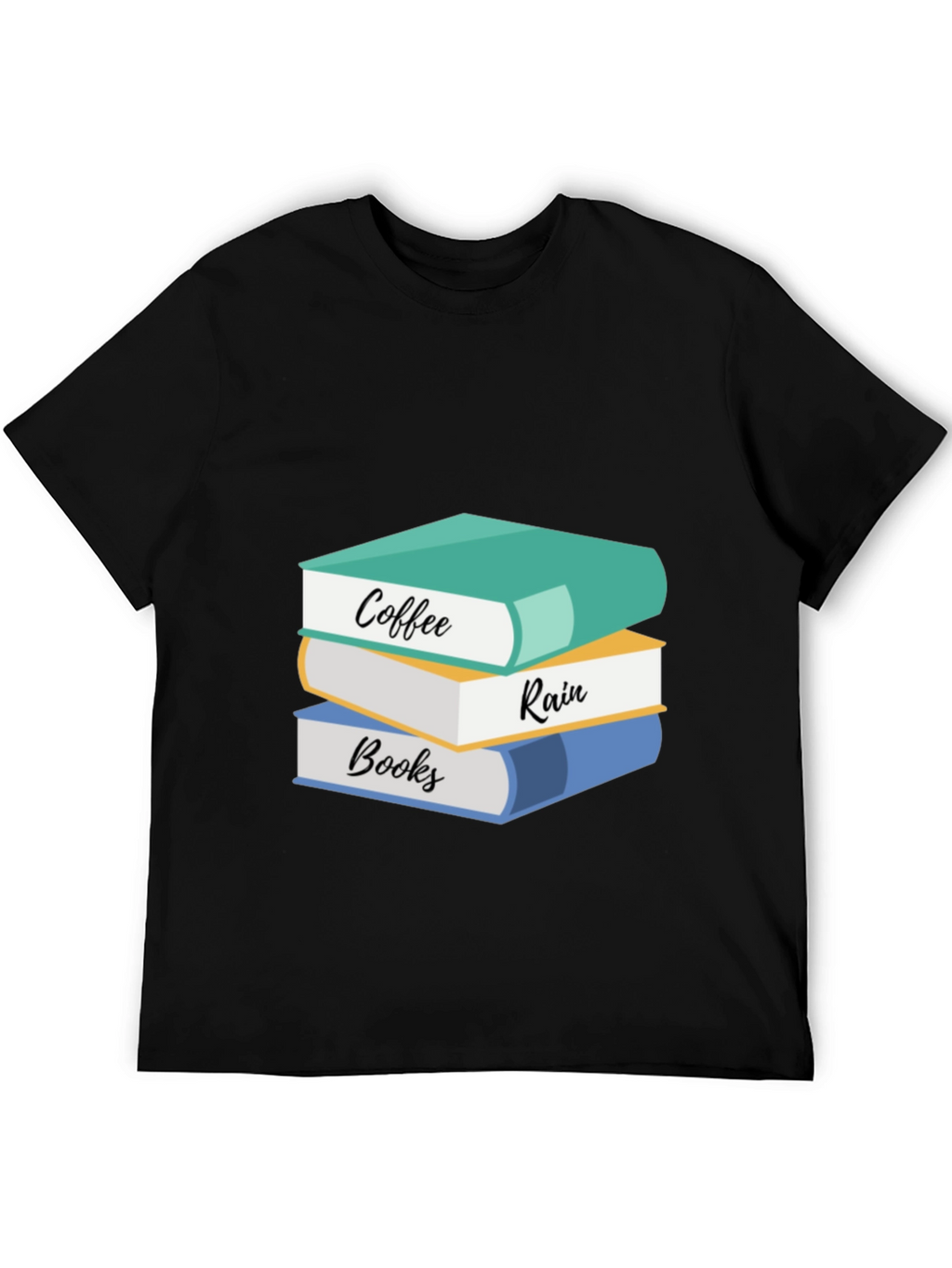 Coffee Rain Books T-Shirt: Cozy Readers Tee