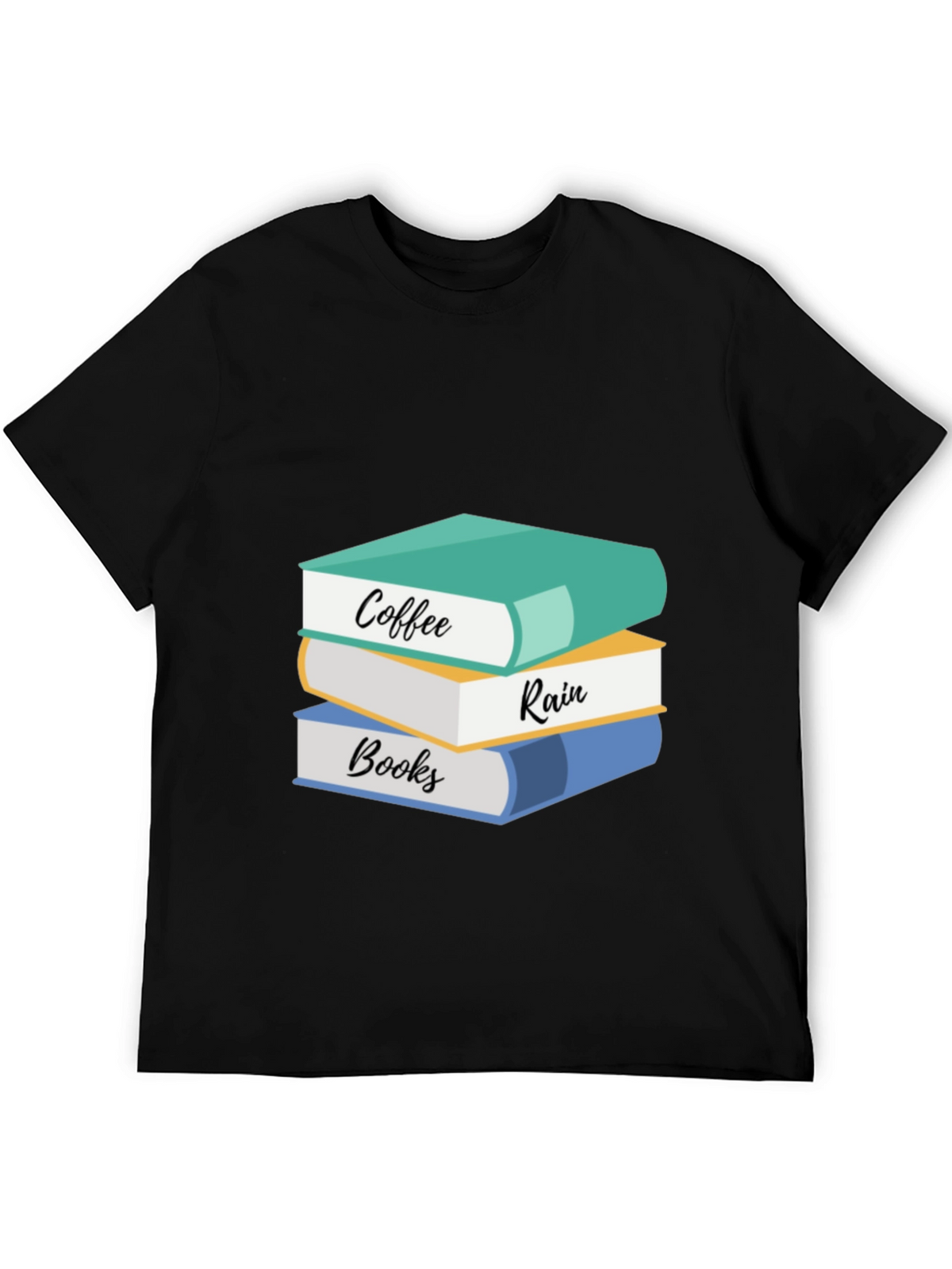 Coffee Rain Books T-Shirt: Cozy Readers Tee